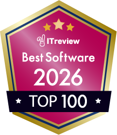 The Best Software in Japan 2026受賞バッジ